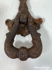 Antiguidades: 01_ Llamador puerta Aldaba